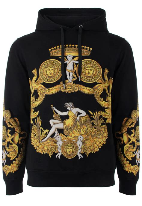 versace collection hoodie|versace hoodie men's sale.